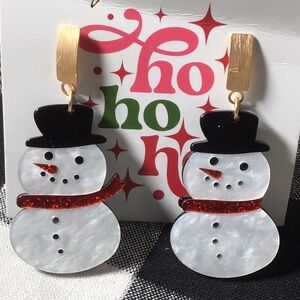 EARRINGS Snowman❤️❤️